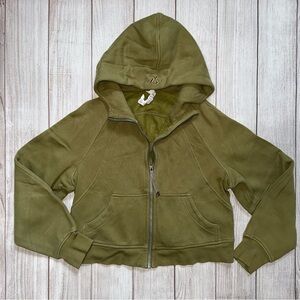 Lululemon Green Zip Up